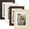 5x7 Picture Frame with Mat, Multicolour Wood Grain Gallery Wall Picture Frames for Tabletop or Wall Mounting(4 Pack, Multicolour)